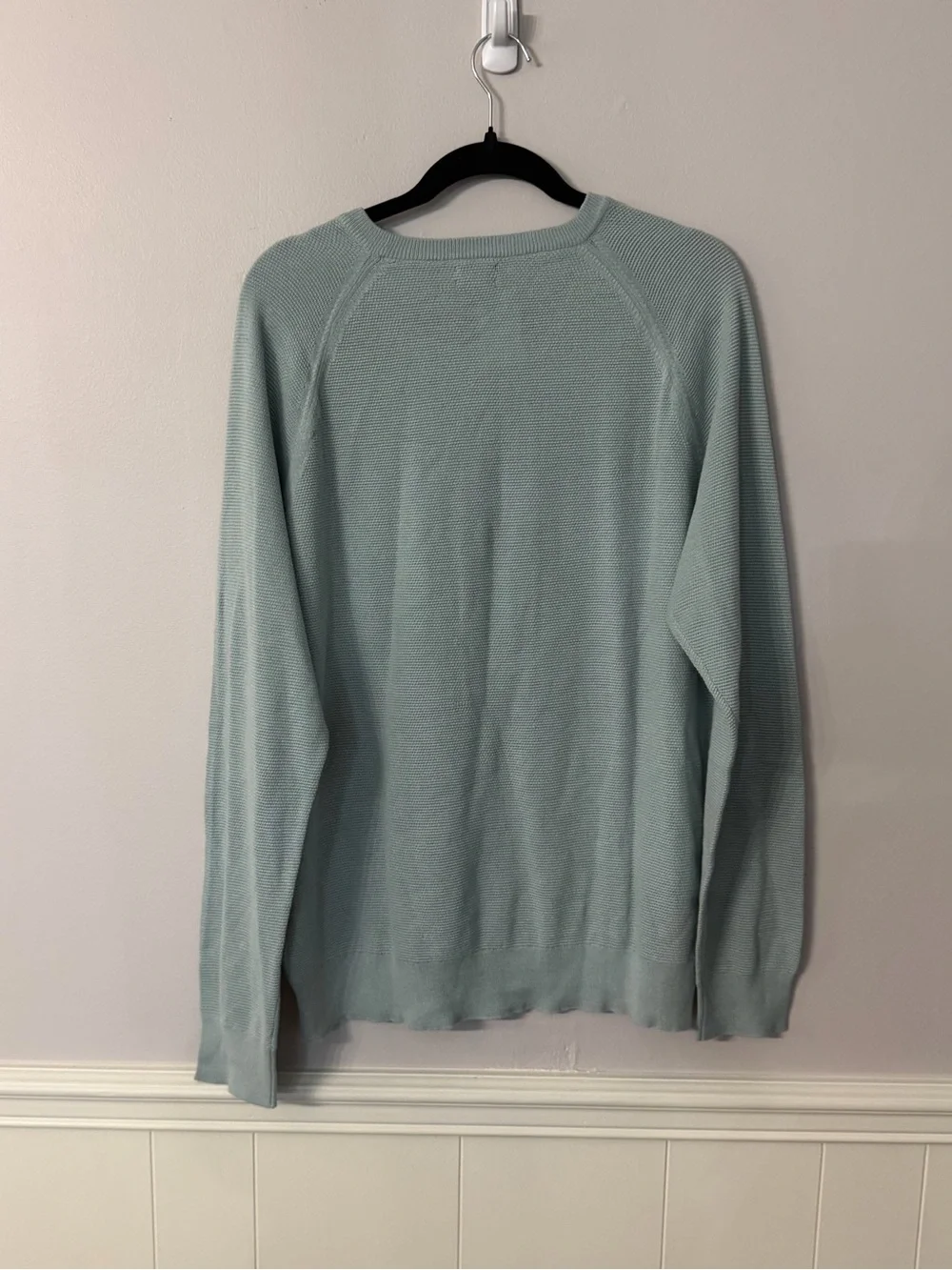 J. Crew Men’s Green Long Sleeve 100% Cotton Knit Crewneck Sweater Sz XXL NWT